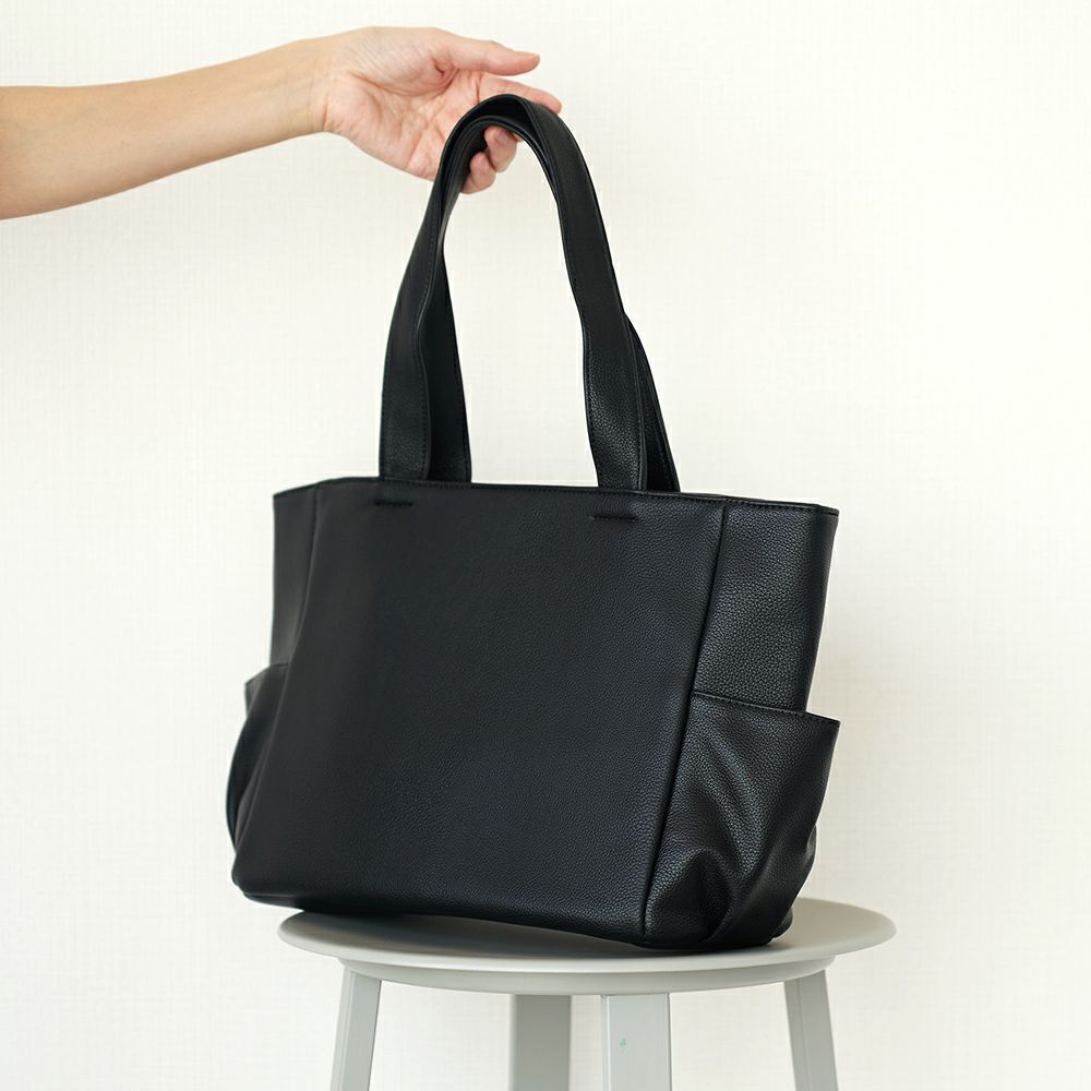 B4対応PCトートバックオフィス通勤用ブラック