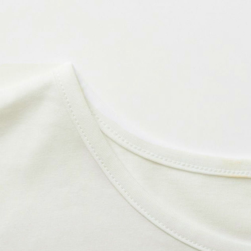 レディース滑らかコットン大人の半袖Tシャツ