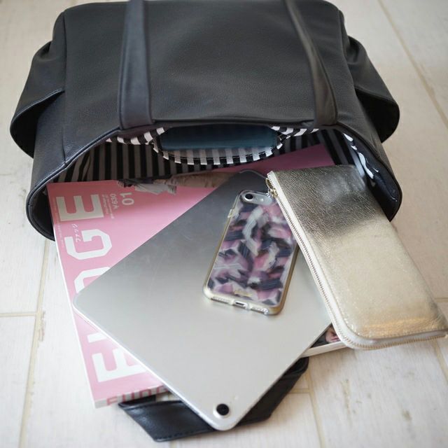 レディース通勤用トートバッグPUA4iPad