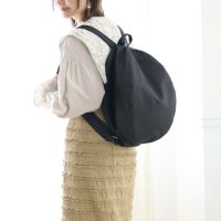 ころんとリュック Lサイズ 【上質puレザー】（ネイビー） | もり