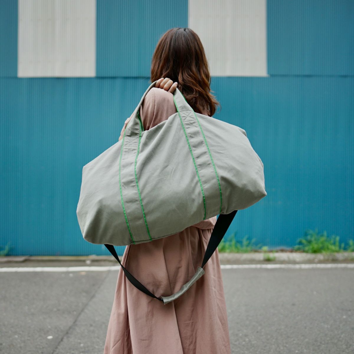 大容量軽量ボストンバッグ撥水ショルダー