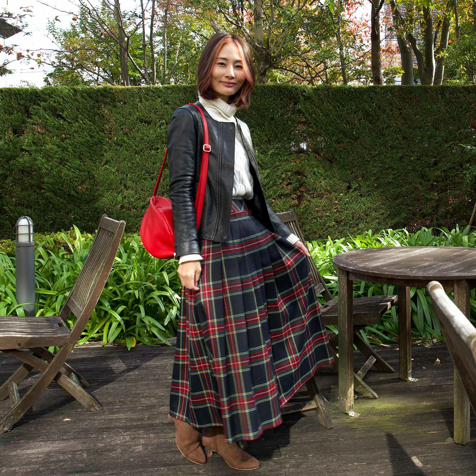 本革ラムレザージャケット黒ブラック レディース