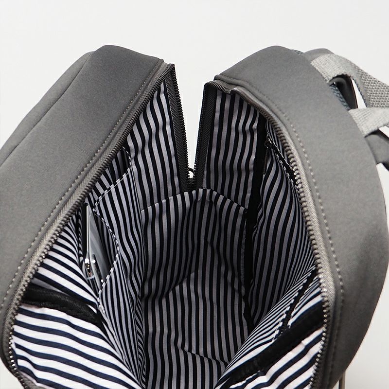 内ポケット　柔らかネオプレーン大人のしかくリュック