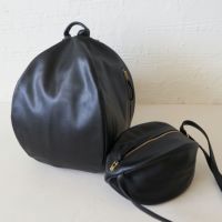 ショルダーバッグMころんとポーチPUレザー