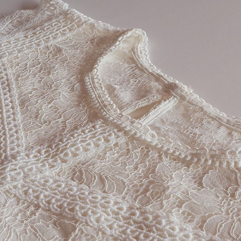 プラスサイズ５Ｌレースブラウス