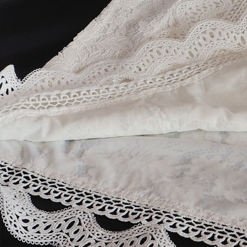 プラスサイズ５Ｌレースブラウス