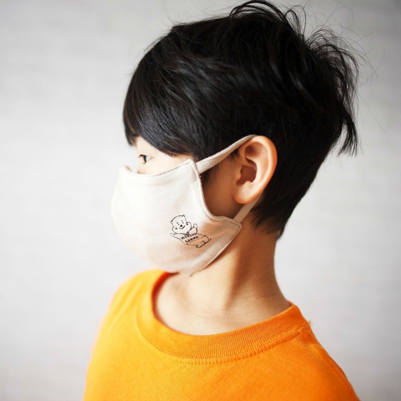 抗菌加工コットン伸縮立体マスク
