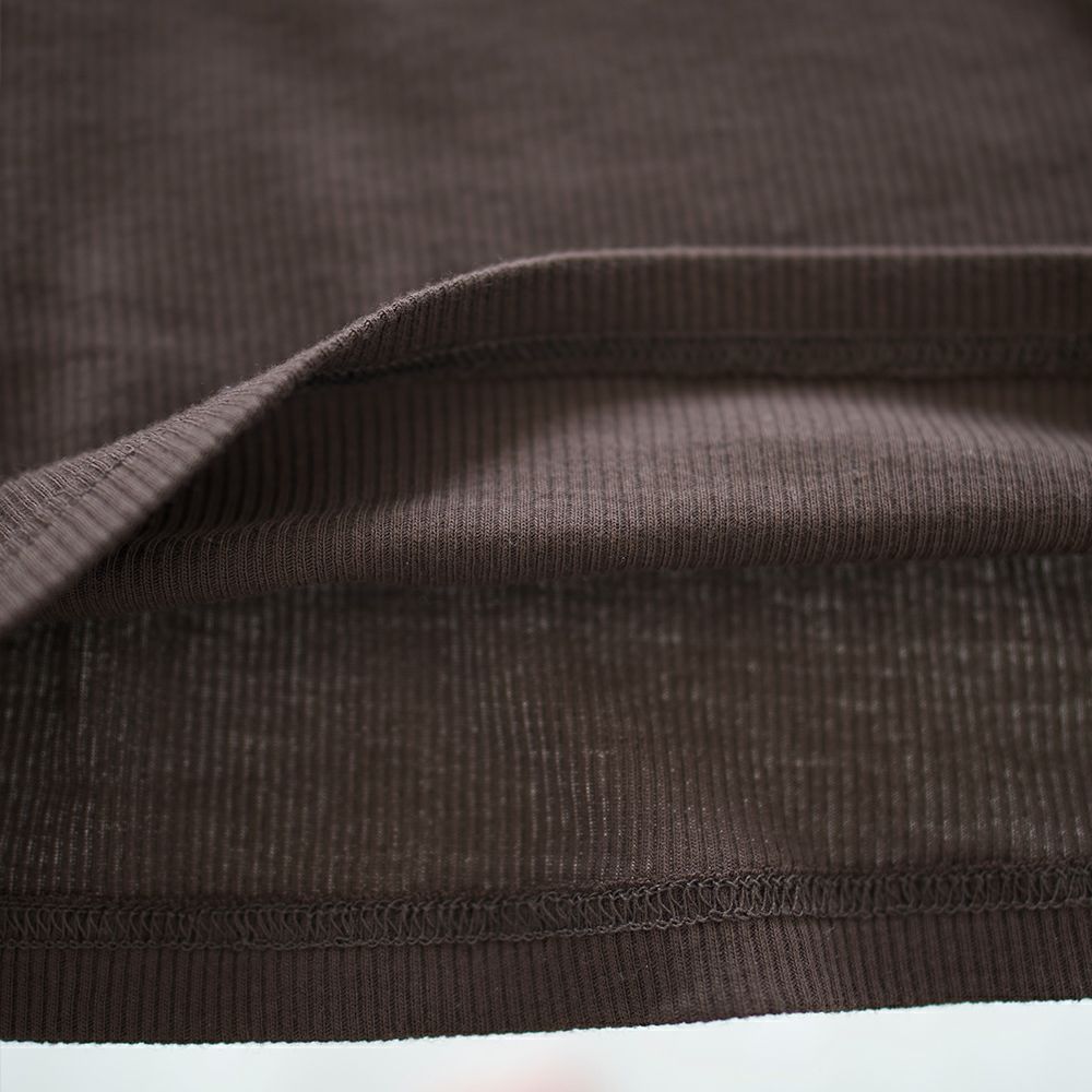 コットンニットブラトップ食い込まないショーツ