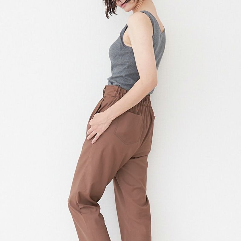 コットンニットブラトップ食い込まないショーツ