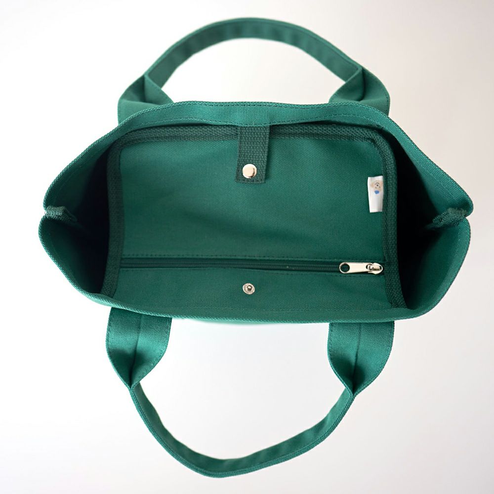 中身が見えないトートバッグふたフラップA4