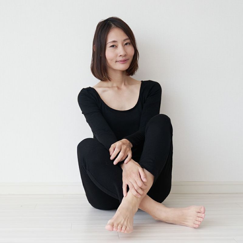 メリノウール暖かインナーブラック