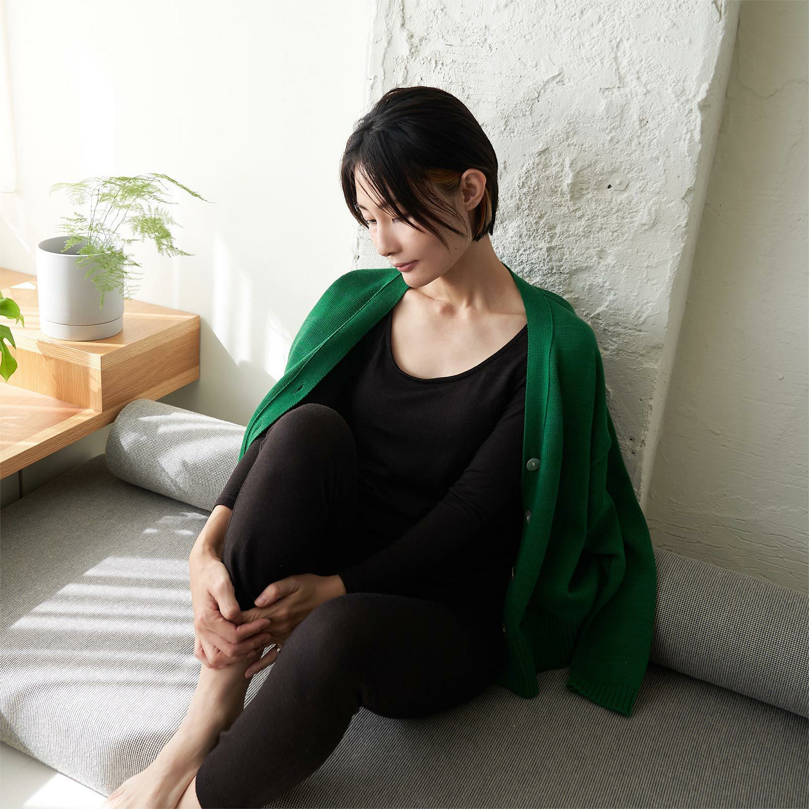 メリノウール暖かブラウンインナーもりのがっこう