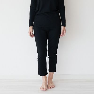 メリノウール暖かレギンスレディース