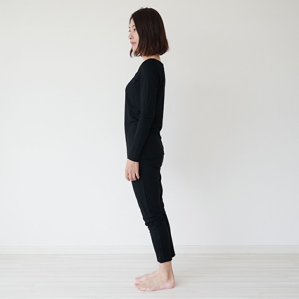 メリノウール8部丈レギンスもりのがっこう