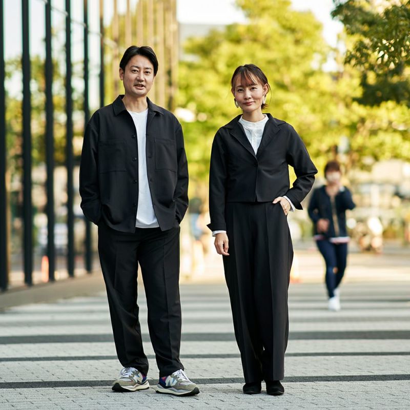 ストレッチスーツ黒ブラックフォーマルメンズカジュアル