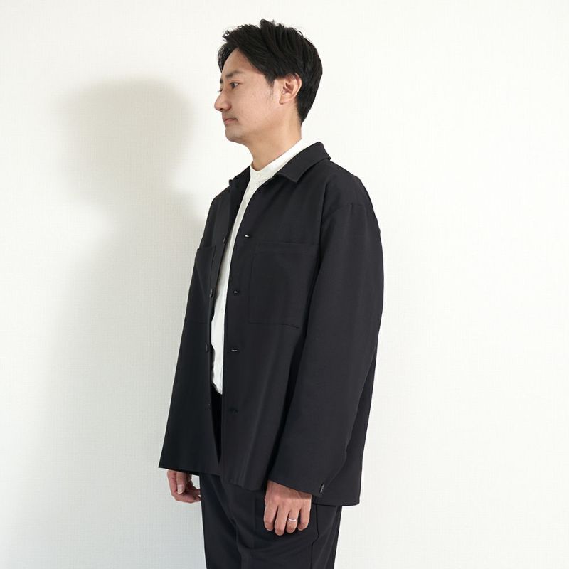 メンズストレッチジャケット黒ブラックフォーマル