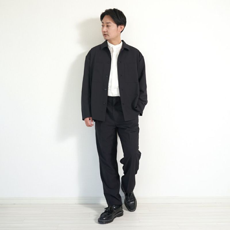 メンズストレッチジャケット黒ブラックフォーマル