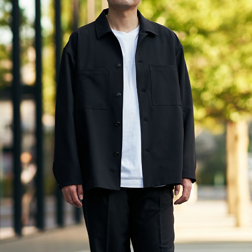 メンズストレッチジャケット黒ブラックフォーマル