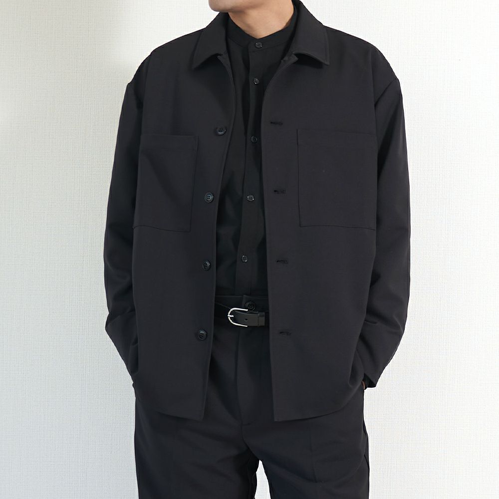 メンズストレッチジャケット黒ブラックフォーマル