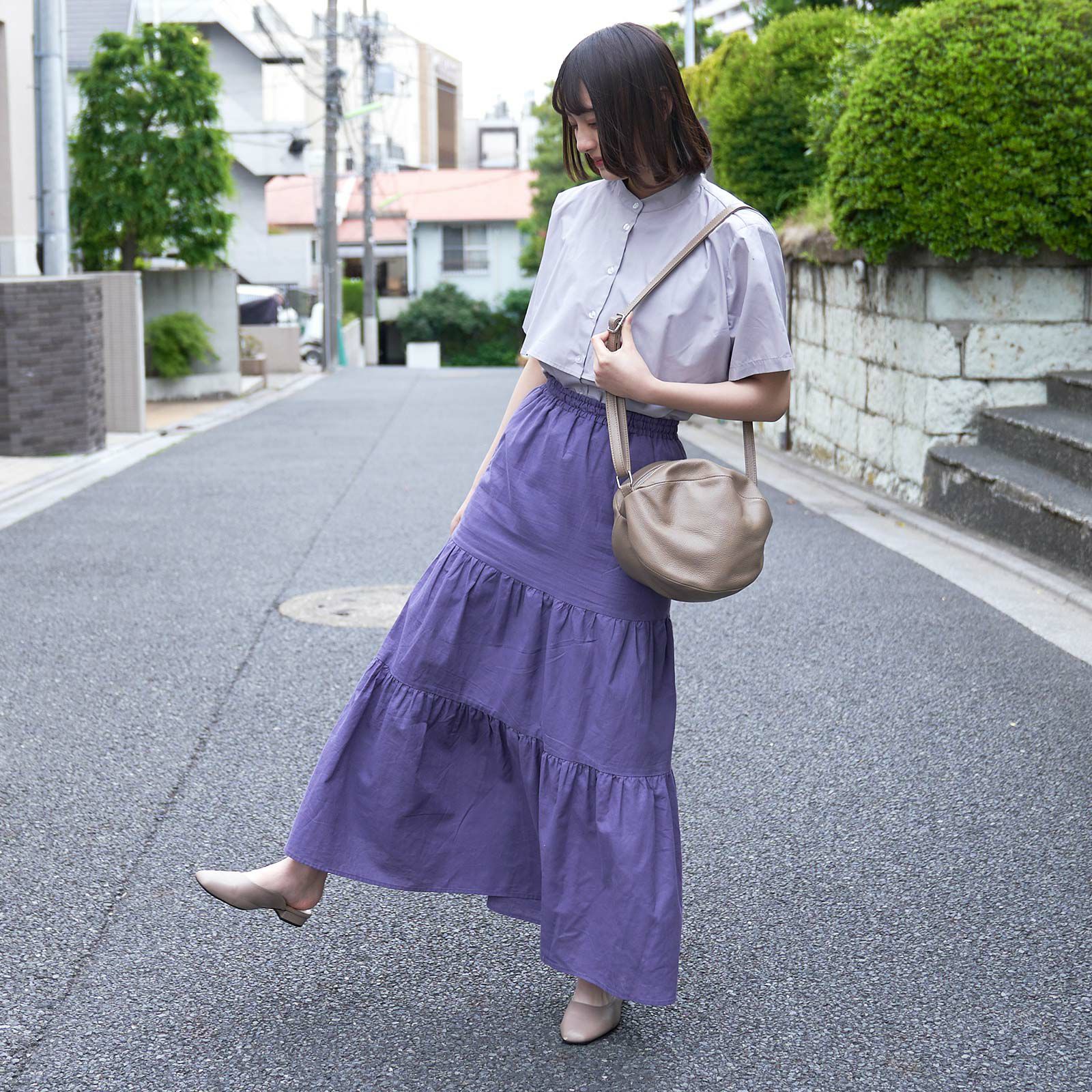 夏コーデが決まるロングスカート