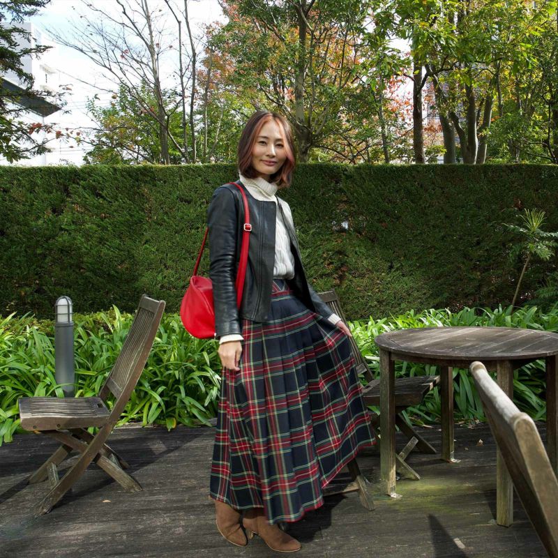 もりのがっこう ころんと丸いポシェット赤レッド ころんとポーチ