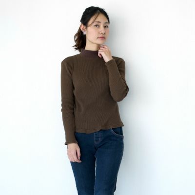 m*u様 TICCA ティッカ　タートルネック　ベスト　キャメル　ジレ　ハイネッ m*u様 TICCA ティッカ タートルネック ベスト キャメル ジレ ハイネッ