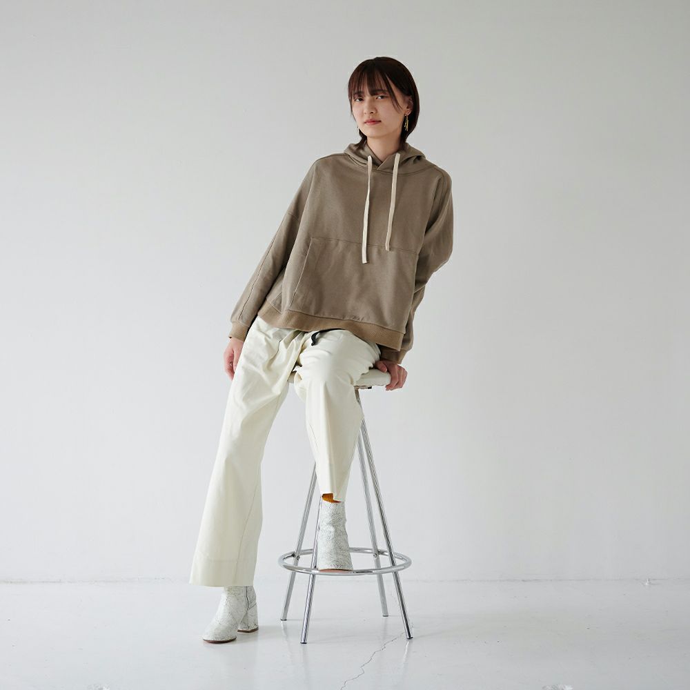 ベイカーパンツ白ホワイトレディース