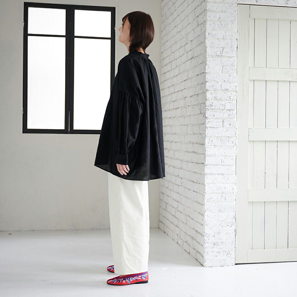 ベイカーパンツ白ホワイトレディース