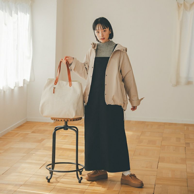 撥水加工 マウンテンパーカー（ベージュ） | もりのがっこう公式