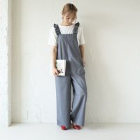 ＊ｐｒｉｔ　プリット＊サロペットパンツ　ダークグレー　フリーサイズ 楽天市場】prit（オールインワン・サロペット｜レディース