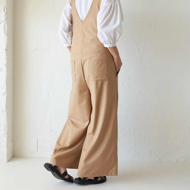 もりのがっこうサロペットパンツキャメル